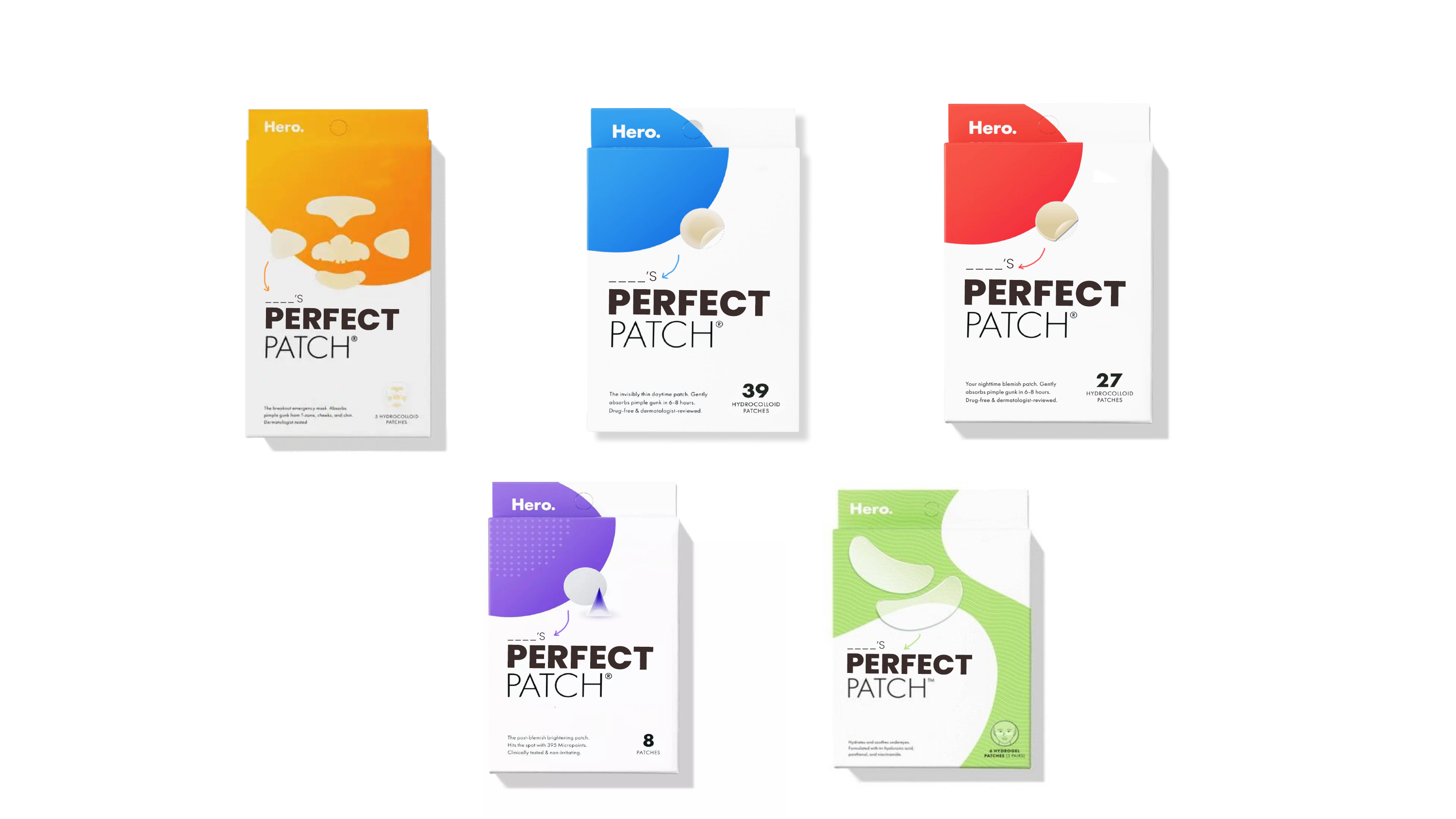 Skincare patches